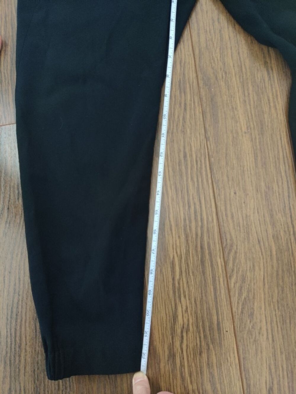 *Babaton Black High Waist Jogger Pants Cropped Ankle Stretch XS - Picture 7 of 8